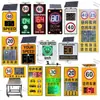 Preço de Fábrica Placa Móvel Personalizada Refletiva de Controle de Tráfego Rodoviário Instrumento Medidor de Velocidade com Radar Doppler de Velocidade