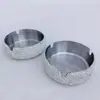 Nuevo cenicero creativo de acero inoxidable personalizado para el hogar, con diseño de diamante, anti-ceniza voladora, venta directa de fábrica de comercio exterior transfronterizo