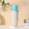 Lindo Dibujo Animado Pintura Acero Inoxidable Vaso Termo Nuevo Vaso de Agua para Exterior de Aspecto Superior con Cuerda para Transportar Vaso Conveniente