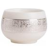 Juego de té Dehua porcelana jade sebo plateado taza de té de cerámica juego de té taza maestra copa sutra del corazón juego de té kung fu para el hogar caja de regalo