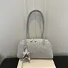 Moda Transfronteiriça Nicho Bolso de Ombro Único com Bolinhas para Mulheres 2026 Nova Bolsa de Mão para o Dia a Dia Bolsa Boston Bolsa Almofada