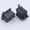 Interruptor Basculante de Duas Posições Kcd 0,05kg para Eletrodomésticos, Interruptor de Alavanca Rápido-Lento, Interruptor à Prova de Explosão Retardante de Chama 15*21