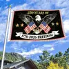Bandeira Americana Transfronteiriça Série Águia do 250º Aniversário Festival do Dia da Independência Americana Tecido de Fundo para Decoração Externa