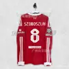 Versão Jogador 2526 Liverpool Pu Uniforme de Futebol Casa e Fora de Manga Longa Wirtz Van Dijk Salah Rota