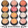 Serie de alimentos de 16 colores transfronterizos, cerámica blanda, juego mixto, esmalte de uñas ultrafino para maquillaje fino, materiales de joyería para uñas
