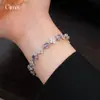 Pulsera de Flor de Circonia de Moda Estilo Coreano, Sensación de Lujo Ligero y Alta Gama, Joyería Exquisita y de Moda para el Día a Día con un Diseño Único