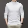 2026 Comercio Exterior Otoño/Invierno Nuevo Suéter de Punto Estilo Coreano para Hombre Ajuste Delgado Manga Larga Suéter de Punto Prenda Base de Punto Hombre