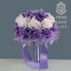 Buquês de Noiva e Madrinhas Estilo Ocidental Suprimentos para Casamento Amazon Versão Coreana Rosas de Espuma PE Atacado