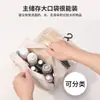 Bolsa de Higiene Pessoal Sarja Grande Capacidade Portátil para Viagem Bolsa de Armazenamento Impermeável para Homens e Mulheres Gancho para Pendurar Bolsa de Higiene Pessoal