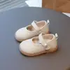 Zapatos de Cuero Estilo Rendimiento para Niñas, Zapatos de Princesa, Nuevo Modelo Primavera 2026, Zapatos Individuales de Cuero para Niñas, Zapatos de Rendimiento de Moda para Niños