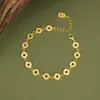 Pulsera de Moneda Año Zodiacal de Plata S925 para Mujer Nuevo Chinoiserie Tendencia Nacional Pulsera de la Fortuna Chapada en Oro Estilo Nacional Joyería de Plata al Por Mayor