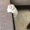 Simulação gato mesa decoração presente decoração gato decoração TV pendurado gato bonito gato brinquedo simulação