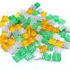 Anel Pequeno de Jade Fivela de Dinheiro Contas Soltas Artesanais DIY Acessórios de Fivela de Jade Círculo de Anel de Jade Furo Grande Contas de Ábaco Joias