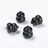 Acessórios de Cabacinha de Sândalo Natural, Esculturas de Sândalo com Fio de Ouro, Peças para Joias DIY, Contas Espaçadoras de Cabacinha para Pulseiras Colecionáveis