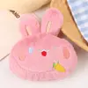 Broche de Muñeca de Conejo de Peluche Linda Personalizado Accesorios Colgantes de Muñeco de Conejo de Dibujos Animados Accesorios para el Cabello de Niña Accesorios para Manualidades