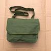 Verde Militar Mochila Escolar Verde Nostálgica à Moda Antiga Lona Ombro Transversal Bolsa Estudante Treinamento Bolsa de Ombro Amarelo Serviço Mochila Escolar Bolsa de Ombro Amarela