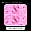 Colección de Moldes de Silicona Apretables Pata de Gato Waffle Cristal Epoxy Pegamento AB Materiales Hechos a Mano para Bricolaje Moldes para Juguetes de Comida
