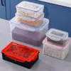 Caixa de Armazenamento Transparente Retangular, Caixa de Armazenamento Prática de Múltiplas Especificações, Caixa de Armazenamento para Geladeira, Caixa de Conservação para Moxabustão