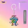 Chaveiro Elemento 67 Roubo Cerebral Transfronteiriço Padrão Pingente Acrílico Liso Pingente Plano para Mochila