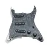 Placa Protectora de Guitarra Eléctrica St Pickup Simple para Guitarra Eléctrica Ensamblaje de Línea Panel de Celuloide Perlado Accesorios para Guitarra