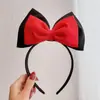 Faixa de cabelo com laço Faixa de cabelo Super Branca de Neve Laço tridimensional Acessórios de cabelo Grampo de cabelo Adereços para fotos ao vivo