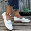 Estação Independente 2025 Primavera e Outono Novo Estilo Tamanho Grande Bico Redondo Diário Casual Sapatos Sapatos Gorro Sapatos de Mãe