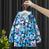 Bata impermeable y resistente a las manchas para bebé, Chaqueta de plumón para niños de otoño e invierno anti-suciedad, Ropa protectora para niños y niñas, Delantal con cremallera para niños mayores