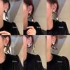 Pendientes de Perla de Pan al Vapor para Mujer, Lujo Ligero, Temperamento, Pendientes de Gama Alta, Novedad 2024, Nicho, Versátiles, para el Trabajo, Venta al por Mayor