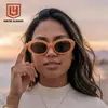 Gafas de sol de PC al por mayor de fabricante europeo y americano, gafas de sol nuevas y elegantes de alta gama estilo ins para mujeres y hombres
