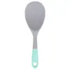 Espátula de Silicona Transfronteriza, Antiadherente, Antideslizante, Cuchara de Cocina Antiescaldante, Cuchara para Sopa, Cuchara para Arroz, Utensilios de Cocina, Cuchara Lista para Usar