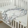60 peças de algodão acetinado de fibra longa estampado bebê classe a touca de cama totalmente fechada costura capa de colchão de cama dormitório estudantil à prova de poeira