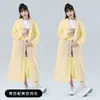 Impermeable de una pieza desechable de EVA engrosado de moda con estampado completo para adultos, al por mayor para senderismo, viajes, impermeable para exteriores para mujeres