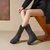 Botas de Neve Femininas de Outono