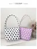 Bolsa de mão coreana de lembrança para mulheres, bolsa feminina original em tecido de nylon, bolsa de ombro bordada da moda para presente, versátil