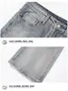 Pantalones con Estilo Streetwear Americano Jeans Lavados Retro Desgastados Hombres y Mujeres Nuevo Estilo Adelgazantes Canalla Genial Micro Acampanados Pierna Recta Pantalones Largos