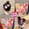 Artefacto de Acabado para el Cabello con Velcro Infantil Pegatina Mágica de Dibujos Animados para Bebé Pegatina para Niña Pequeña Pegatina para Flequillo de Niña Pequeña Tarjeta para el Cabello