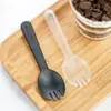 Cucharas Desechables para Uso Comercial, Cucharas Gruesas de Plástico para Pastel y Pudín, Cucharas para Mousse, Cucharas para Postre para Llevar Empaquetadas Individualmente