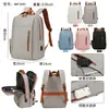 Mochila Multifuncional Repelente al Agua para Mujer para Viajes de Negocios, Bolso para Computadora de Gran Capacidad, Mochila de Mano para Viaje
