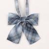Uniforme escolar estilo japonés con cuello floral pequeño, corbata de lazo Jk, traje de marinero holgado con corbata de lazo