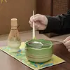 Set de Herramientas para Ceremonia del Té Matcha Estilo Japonés Transfronterizo: Batidor de té de 100 puntas, Tazón de té, Juego completo de batidor de té de la dinastía Song