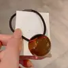 Anillo para el Cabello de Goma Elástica Alta con Forma de Corazón para Niña, Bola de Cristal de Imitación Súper Linda para Niña Pequeña, Cuerda de Celebridad de Internet de Lujo Ligero de Gama Alta