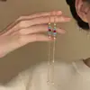 [Palavras Suaves Wu Nong] Novos Brincos Femininos Estilo Chinês Cool Elegantes Moda Versátil Retrô Exquisitos High-End Estilo Étnico Deslumbrantemente Bonitos