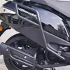Adecuado para Protectores de Parachoques Delantero y Trasero, Cubierta Completa para Tubo de Escape, Accesorios de Modificación de Respaldo de Protección contra Choques para Honda Ns125U