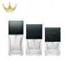Atacado Spot 20ml30ml50ml Frasco de Vidro Fundo Grosso Quadrado Plano para Loção Frasco de Vidro de Cobertura Total para Base Líquida Cosméticos Reembalados