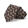 Gravata Masculina para Negócios, Banquete, Uso Casual, Gravata de Luxo, Estampa Jacquard de Seda Poliéster, Logo Bordado, Atacado Personalizado