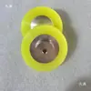 Roda Contadora de Medidor Codificador Roda de Contagem Roda de Silicone Circunferência 200mm Furo 6mm Polia Dentada Pode Ser Combinada com Suporte