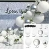 Macaron Balão terno Cena Layout Balão Arco Casamento Aniversário Festa Decoração Loja Balão Cadeia Pacote