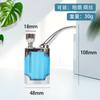 Shisha Acrílico Transparente Filtro de Agua Saludable para Shisha Olla de Limpieza Extraíble Shisha Portátil de Doble Propósito