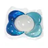 Pérolas de Lavanderia de Três Câmaras com Fragrância Duradoura, Remoção Poderosa de Manchas, Pérolas de Lavanderia Limpas e Suaves, Fabricante Fonte Atacadista