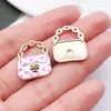 Accesorios de Joyería Vintage DIY Transfronterizos, Dijes Estampados Esmaltados para Bolsos, Pendientes Creativos, Collares, Colgantes para Llaves